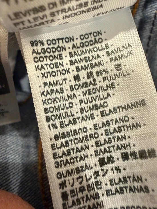 LEVI’S Ribcage Straight Ankle Jeans size 24 High Rise - Picture 10 of 11